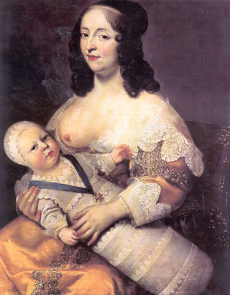 Louis XIV et la Dame Longuet de La Giraudiere